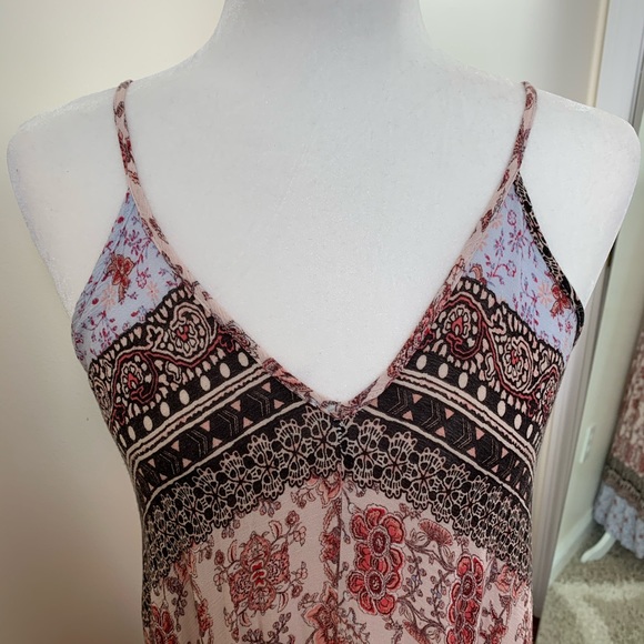 Freeway Boho Asymmetrical Maxi Dress - Picture 7 of 9